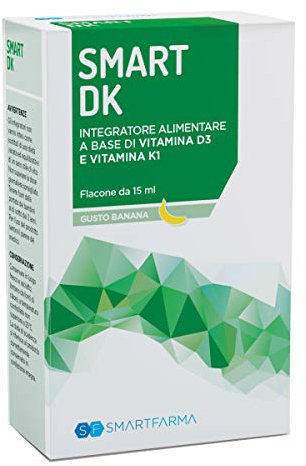 SMARTDK integratore di vitamina D3 e K in gocce