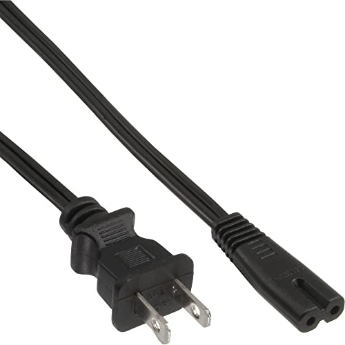InLine 16654P strömkabel, strömkontakt Japan till Euro 8 C7-kontakt, svart, 1,8 m