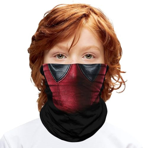 ShopINess Pañuelo Braga cuello Multifunción para Niños de 6 y 14 años para Deporte Actividades Outdoor Halloween Bicicleta Regalo (DP)