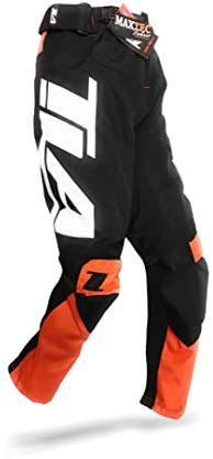 TLA TROOPS LEGEND RACING APPAREL T1 Enduro Motocross Byxor | Motocross byxor för barn sublimeringstryck | Motocross-kläder för tävling och amatöranvändning, Orange, 5 anni