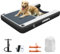 AWSUM 150x100x15cm Aufblasbare Hunde Wasserrampe Hunderampe Aufblasbar Dog Ramp Hundeboot Rampe Leiter Schwimmrampe Welpe Planke Schwimmdock Plattform für Hunde bis zu 100 kg, für Pool, Boote, Docks
