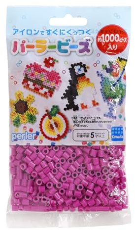Perler Beads 1,000 Count-Raspberry