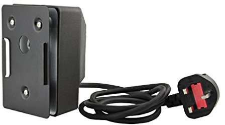 onlyfire BBQ Gas Grill Rotisserie Electric Mains Spit Motor,UK 3 Pins Plug,Black