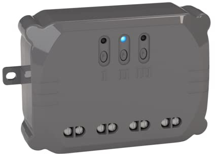 Lightwave LP83 Smart Relay, 3 Gang, 3500W - Works with Alexa, Google Assistant, HomeKit, iOS & Android Compatible