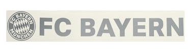 FC Bayern München Heckscheibenaufkleber I Autoaufkleber I Silber I Fußball