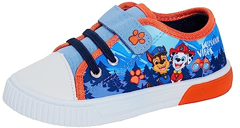 PAW PATROL Jungen Leuchtende Canvas-Sneaker mit Lichtern Chase Marshall Canvas-Pumps Sommerschuhe