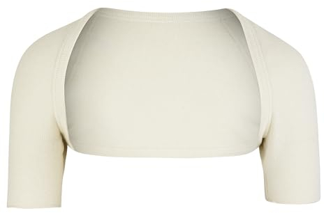 moser Angora Schulterwärmer natur unisex Gr. M seamless