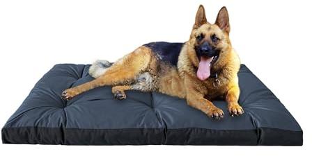 Aveanit Divano per cani di grandi dimensioni, 90 x 70 x 10 cm. Cuscino per cani e grandi dimensioni, impermeabile e tessuto Oxford, materasso impermeabile per cani, letto per cani di grandi dimensioni