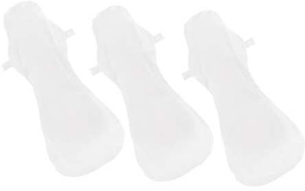 BAZEITFLOW 3 St Tvättbara Menstruationskuddar i Bekväma och Mensskydd för Kvinnor Andningsbara och Hållbara Sanitära Bindor för Resor och Dagligt Bruk
