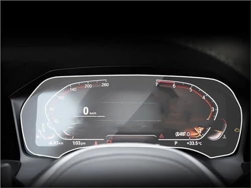 Skärmskydd Skärmskydd I Härdat Glas För BMW G14 G15 G16 Series 8 2018 2019 2020 Bilinteriör LCD Instrument Anti-repor Tillbehör Navigeringsskyddsfilm(Low match)