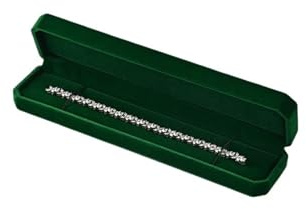 Sammet ringlåda sammet ringlåda, grön smyckeskrin med ädelstenar, örhängen, armband och halsband, organisatör
