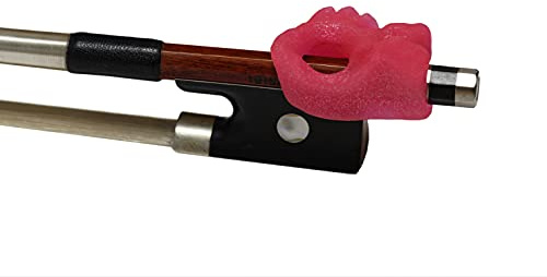 Hold lazo de peces Hold para violín Viola brillante rosa