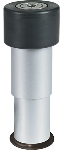 Locinox Torstopper | Torpuffer | Bodenanschlag | GATESTOP | Aluminium | Höhe: 6-14 cm | 1 Stück