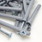 100 Stk. Schlagdübel Nageldübel Einschlagdübel M6 / M8 Senkkopf Nagelanker Dübel (8 x 80)