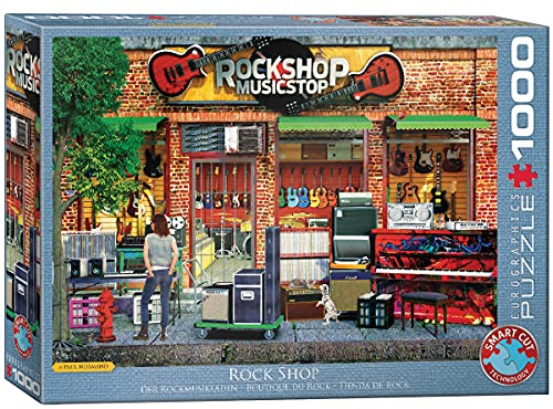 EuroGraphics 1000 Teile - Rock Shop 6000-5614 Mehrfarbig