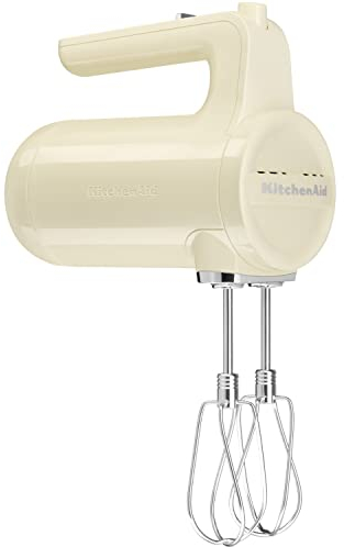 KitchenAid CORDLESS HAND MIXER - ALMOND CREAM 5KHMB732BAC