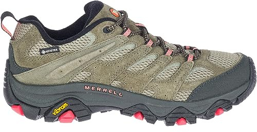 Merrell Women's Moab 3 GTX Waterproof Walking Shoe, Olive, 6 UK