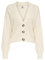 JdY Damen Strickjacke JDYJusty gestrickte Damenjacke Cardigan mit Knopfleiste 15200418 Eggnog XXL