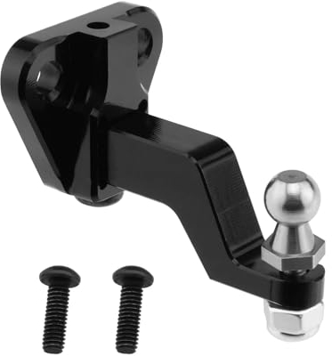 SG Store 1 Set Aluminum Towing Trailer Hitch Shackle Hook Compatible with TRX4M TRX4-M 1/18 Defender RC Trailer Drop Hitch Crawler for RC Car Upgrade