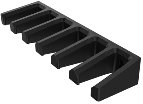 Porta Caricatori per Armi, Supporto per Caricatori da Parete, Montaggio Magnetico/Vite, Organizzazione per Caricatore per 6 Riviste AR-15