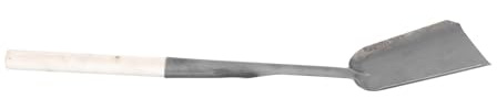 MOLUCKFU Paletta per Carbone da Stufa Manico in Legno Pala per Cenere Robusta e Resistente Utensile Multiuso per Cucina e Barbecue Strumento per Pulizia Efficiente e Risparmio