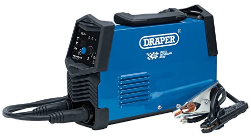 Draper 70011 MMA Inverter Welder with TIG-Lift, 200A Blue and Black One Size