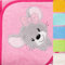 Morgenstern Kapuzenhandtuch Baby Handtuch Kapuze 100x100 cm Baumwolle Oeko-TEX Maus