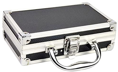 Cypreason Aluminium Alloy Hand Tool Box with Portable Handle | Shockproof Storage Case for Home, Office, Market