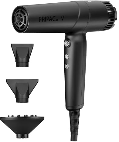Fripac V Föhn Haartrockner mit digitalem Motor und Selbstreinigungsfunktion Professioneller Fön