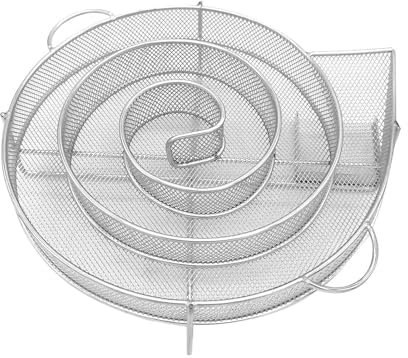 Scatola per affumicatura in legno – Coltivatore di fumo per barbecue in acciaio inox | Generatore di fumo freddo per barbecue in acciaio inox | Generatore di fumo caldo/freddo per barbecue