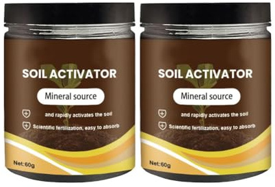 Soil Activator for Plants,Plant Fertilizer for Indoor & Outdoor Raised Garden Beds, Potting Mix, and Seedling Compost, Promote Plant Rooting