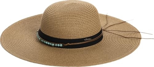 Straw Hat - Daphne Hat - 25006, brown, One Size