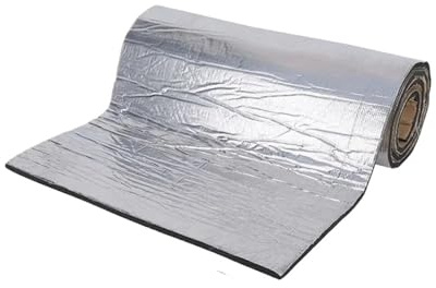 Alfombrillas aislantes para coche Alfombrilla Aislante Acústica De 5/10 Mm Para Coche Furgoneta Capó Puerta Y Pared(Upgrade-10mm-L)