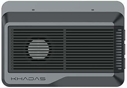 khadas Edge2 RK3588S Schede madri multisistema multifunzionali 16+64G Computer a scheda singola Dotato di CPU a 8 core a 64 bit, 6 top AI NPU, Wi-Fi 6 (Edge2 Pro ARM PC)