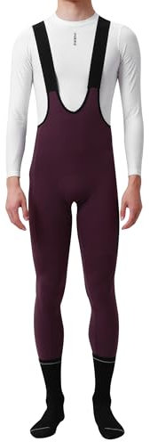 INBIKE Culotes de Ciclismo para Hombre Largo Termicos Pantalones Bicicleta Montaña MTB Inveirno Elásticos Thermal VT-L