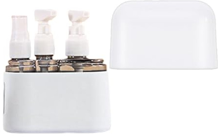 Mihauuke Botellas Para Articulos De Aseo - Recipientes Vacios Impermeables - Organizador De Artículos De Higiene Recargable Y Estanca Para Almacenamiento De Crucero Vacaciones Exteriores Ducha