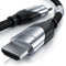 CSL - 7,5m HDMI Kabel 2.0b - Ultra HD 4k 60Hz Gbit s Standard - Ethernet High Speed HDMI 2.0 - Ultra HD 3D ARC CEC HDCP HDR - 3-Fach geschirmt - Platin Edition