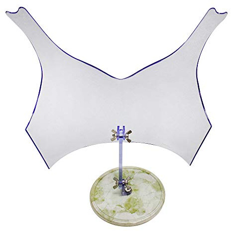 DBM IMPORTS Clear Plastic Display Free Standing Form Bra Bikini Lingerie Adjustable Stand Base