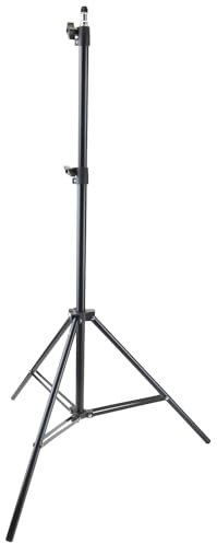 VFM - eStore Trépied extensible avec anneau de lumière, support réglable pour lumière annulaire, support de lumière pour faire des vidéos, 1 pièce, noir (0,5 m)