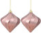 Briful 16CM Large Shatterproof Christmas Baubles - Rose Gold Tree Decorations, Xmas Balls Hanging Ornaments