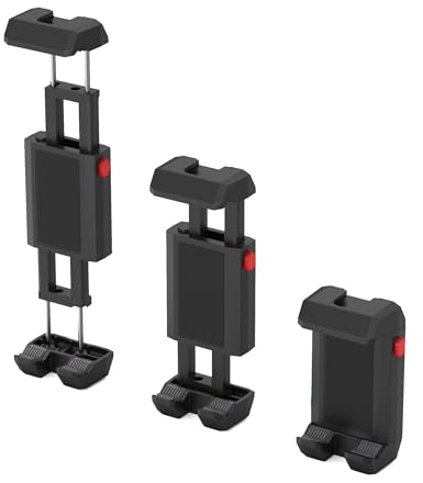 K&F CONCEPT MS20 Handyhalterung,Ipad Halterung,Adapter für Stativ, Handy Tablet Halterung Ständer Adapter für iPad Pro/iPad Air/iPad mini,iPhone 17/16/15/14/13/12 und andere Tablets und Handys