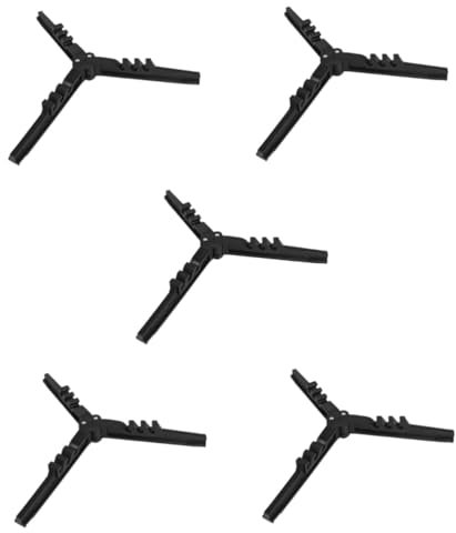 BESPORTBLE 5pcs Camping Gas Tank Bracket Folding Fuel Can Rack Stabilization Bracket for Outdoor Gas Canister Easy Assembly