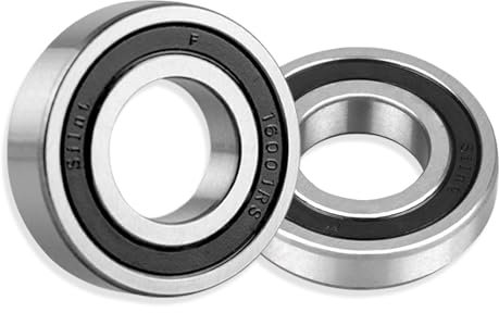 Bafang Lot de 4 roulements à billes 16004 à rainure profonde - 20 mm x 42 mm x 12 mm - Acier chromé à haute teneur en carbone - Roulements étanches en caoutchouc - Compatible avec moteurs