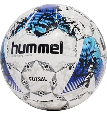 Hummel, hmlINSPIRE Futsal Training Football, Blue/White/Grey, 3