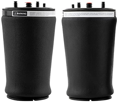 maXpeedingrods Pair Rear Air Ride Suspension Spring Bag 37121094614 37121094613 for BMW 5 Series E39 1999-2003 37121095081 37121095082