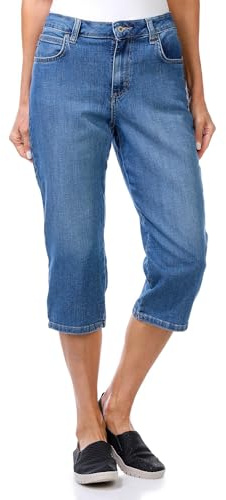 Lee dam Byxor Relaxed Fit Capri Jean