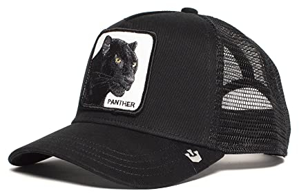 Goorin Bros The Farm Gorra de béisbol unisex, negro, talla única, color negro (Panther), talla única