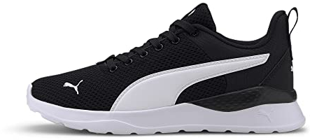 PUMA Unisex Kinder Anzarun Lite Jr Sneaker, Puma Black Puma White, 36 EU
