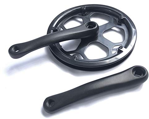 Skyverty Klappbare Fahrradkurbelgarnitur 48T Vierkantloch 170Mm Kurbelgarnitur Fahrradkurbelgarnitur