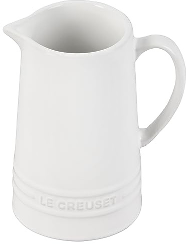 Le Creuset Stoneware Small Pitcher, 10 oz., White